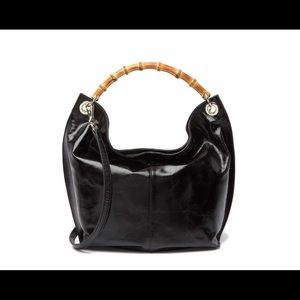 Vince Camuto Iggy Ho Black Leather Handbag